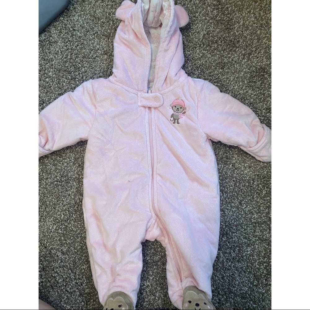 Fuzzy Fleece Snowsuit